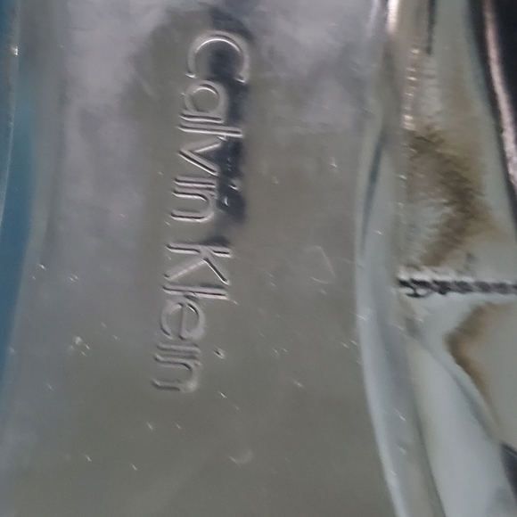 CALVIN KLEIN 'Garda' Peep Toe Platform Pumps - Picture 10 of 11